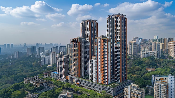 GMI Sky Greens premium high-rise residential apartments in SAS Nagar Mohali with luxury amenities